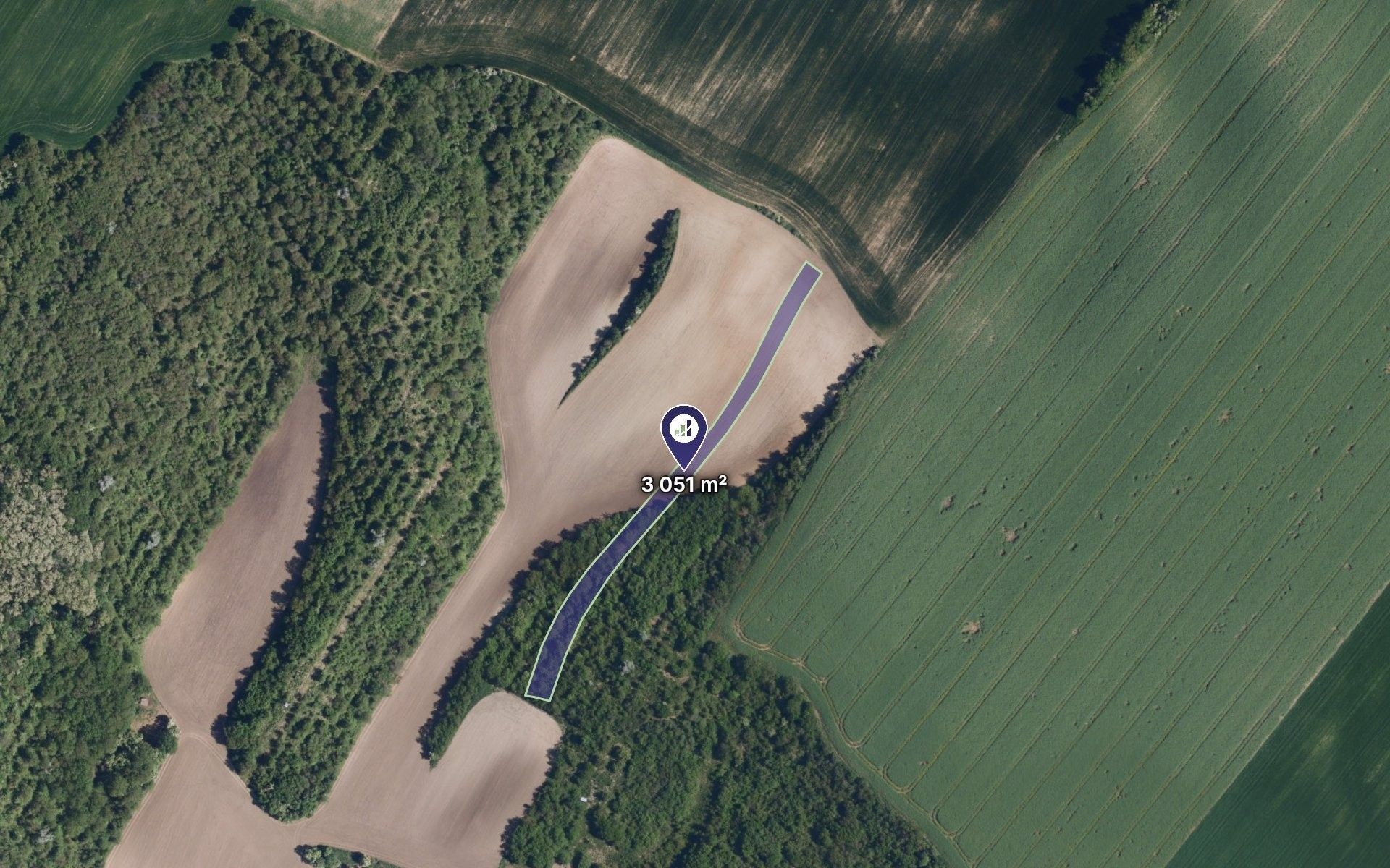 Zemědělský pozemek, 4 813 m²