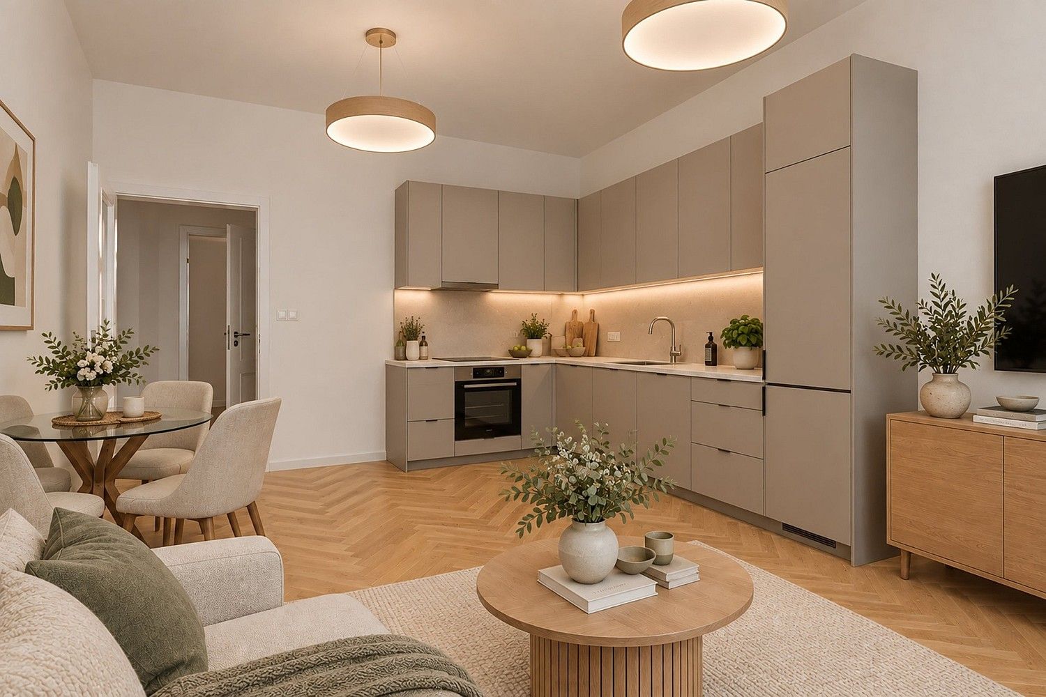 3+kk, Moskevská, Praha 10 - Vršovice, 55 m² - 2