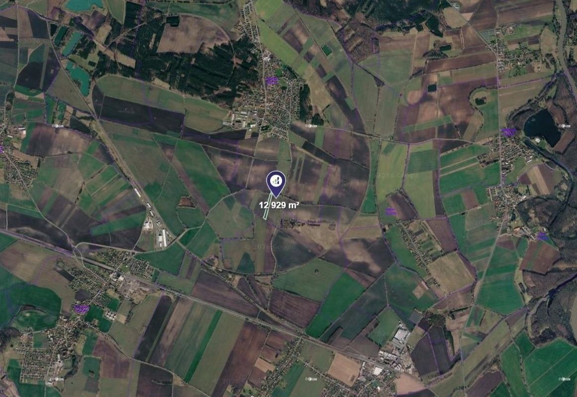 Zemědělské pozemky, Sokoleč, 12 929 m² - 2