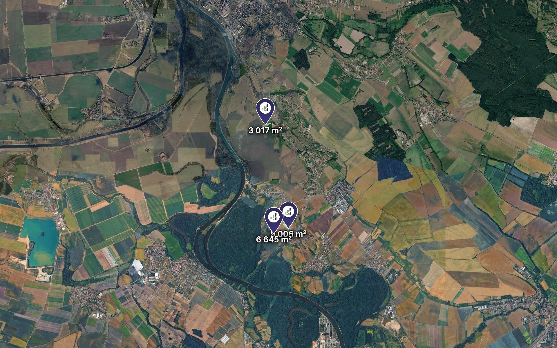 Zemědělský pozemek · 18 668 m² · Kly - 3