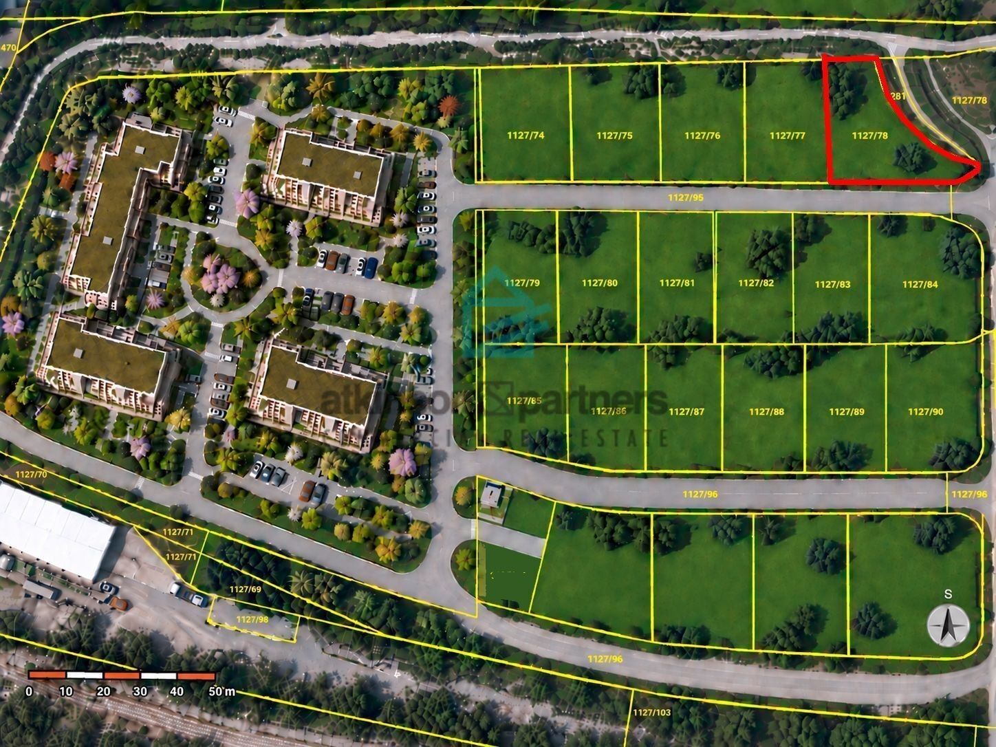 Pozemky pro bydlení, Masarykova, Hluboká nad Vltavou, 1 012 m² - 2