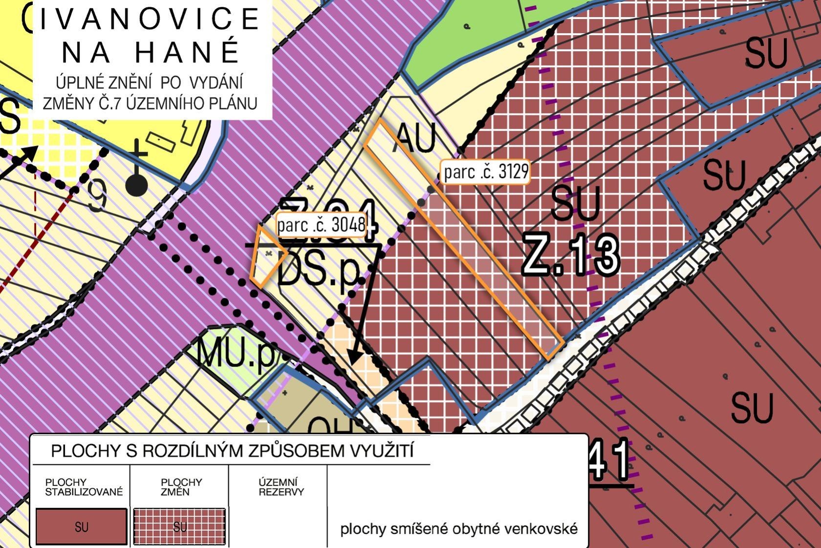 Pozemek pro bydlení · Ivanovice na Hané Chvalkovice na Hané - 3