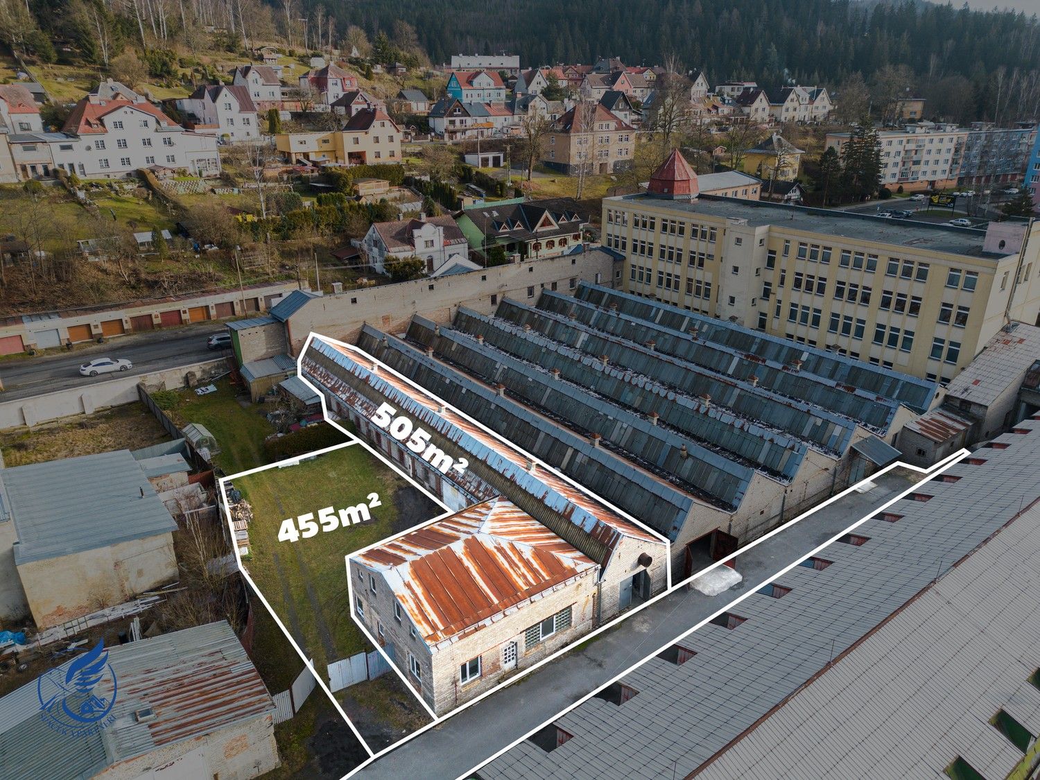 Sklady, Kraslice,Kraslice,Sokolov,Karlovarský kraj, 960 m² - 1