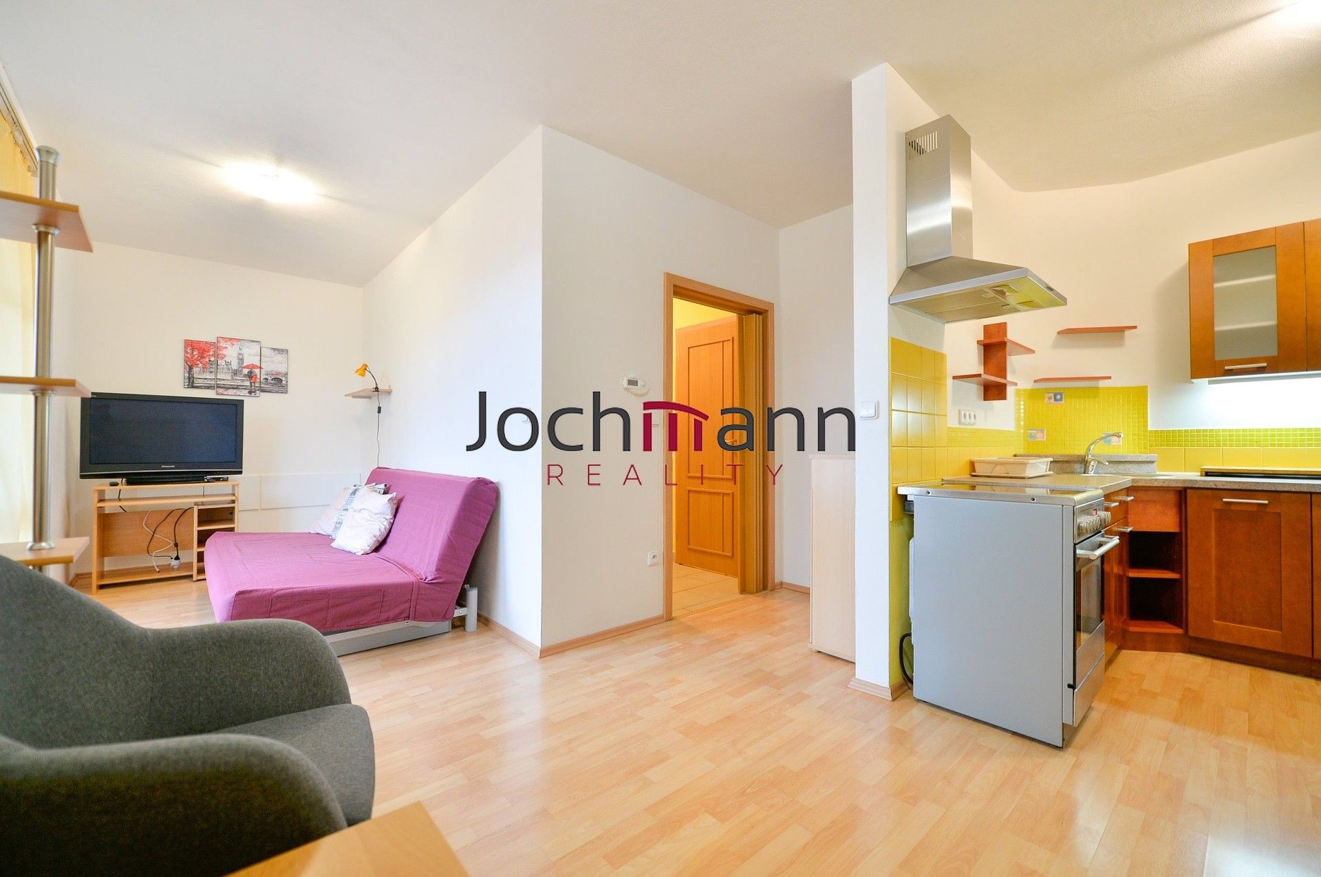 1+kk, Rudolfovská tř., České Budějovice, 36 m²