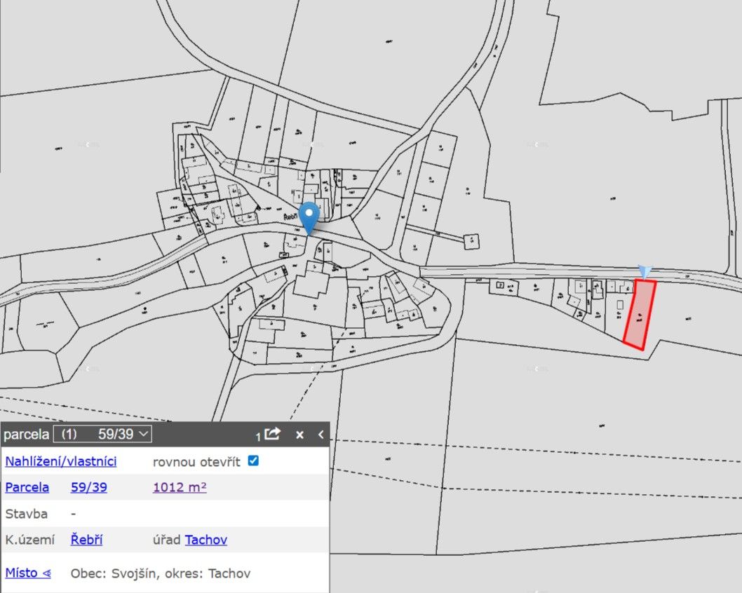 Pozemky pro bydlení, Stříbro, 349 01