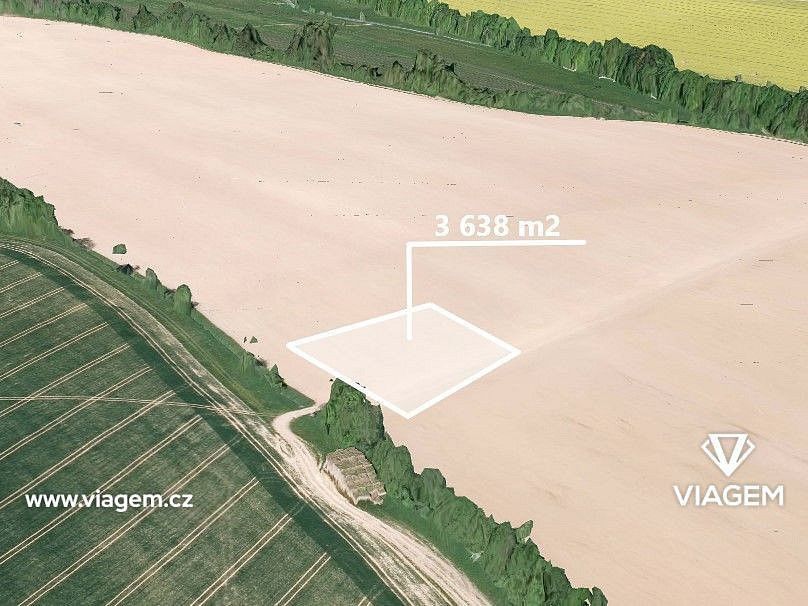 Zemědělský pozemek, 3 638 m²