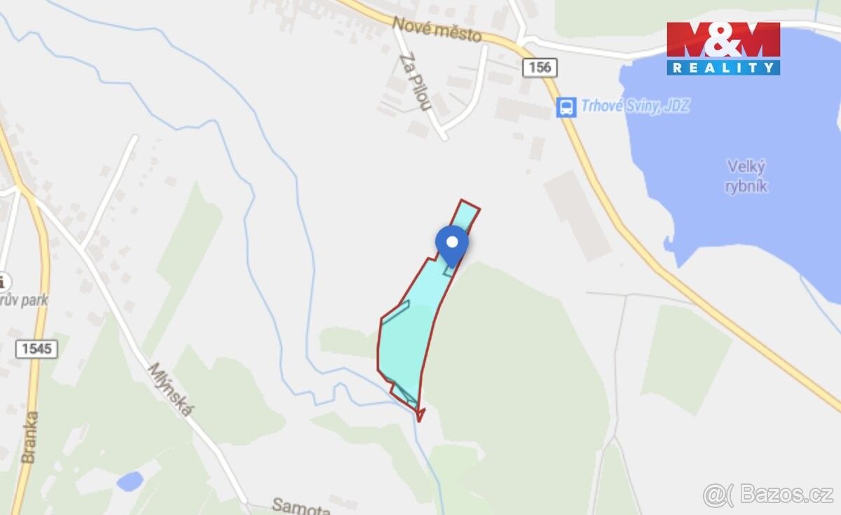 Prodej pozemek pro bydlení - Trhové Sviny, 374 01