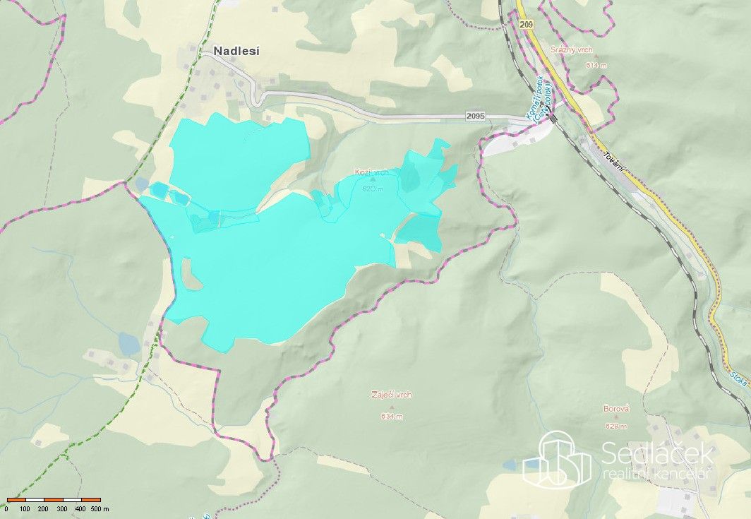 Zemědělské pozemky, Loket, 1 197 412 m²