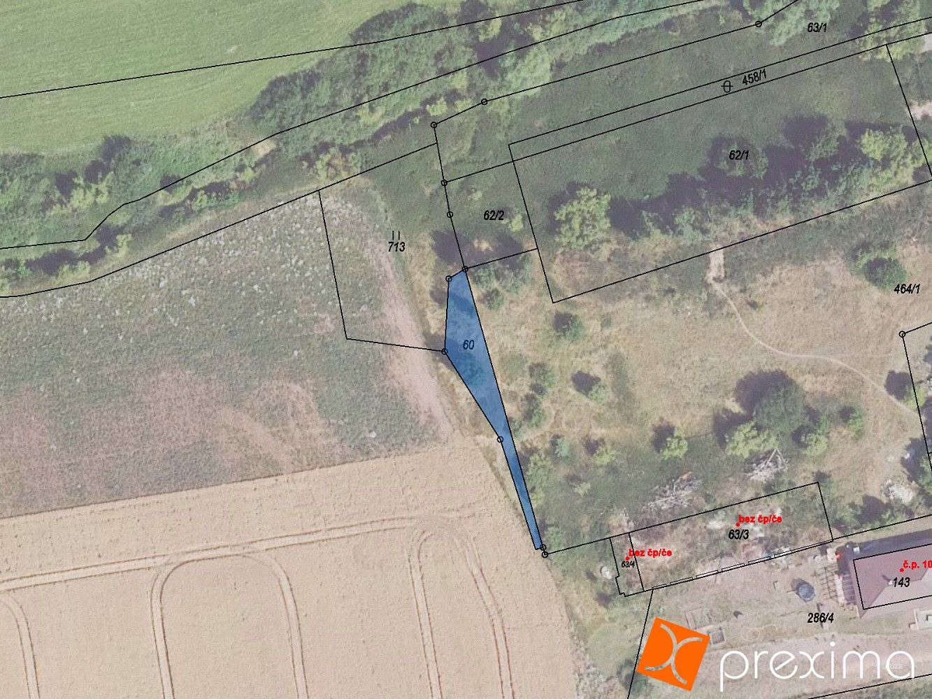 Komerční pozemek, 194 m²