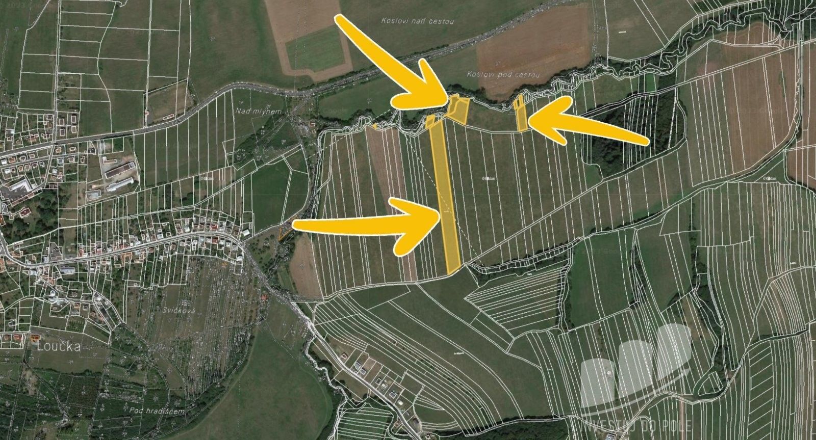 Prodej zemědělský pozemek - Police, 20 465 m²