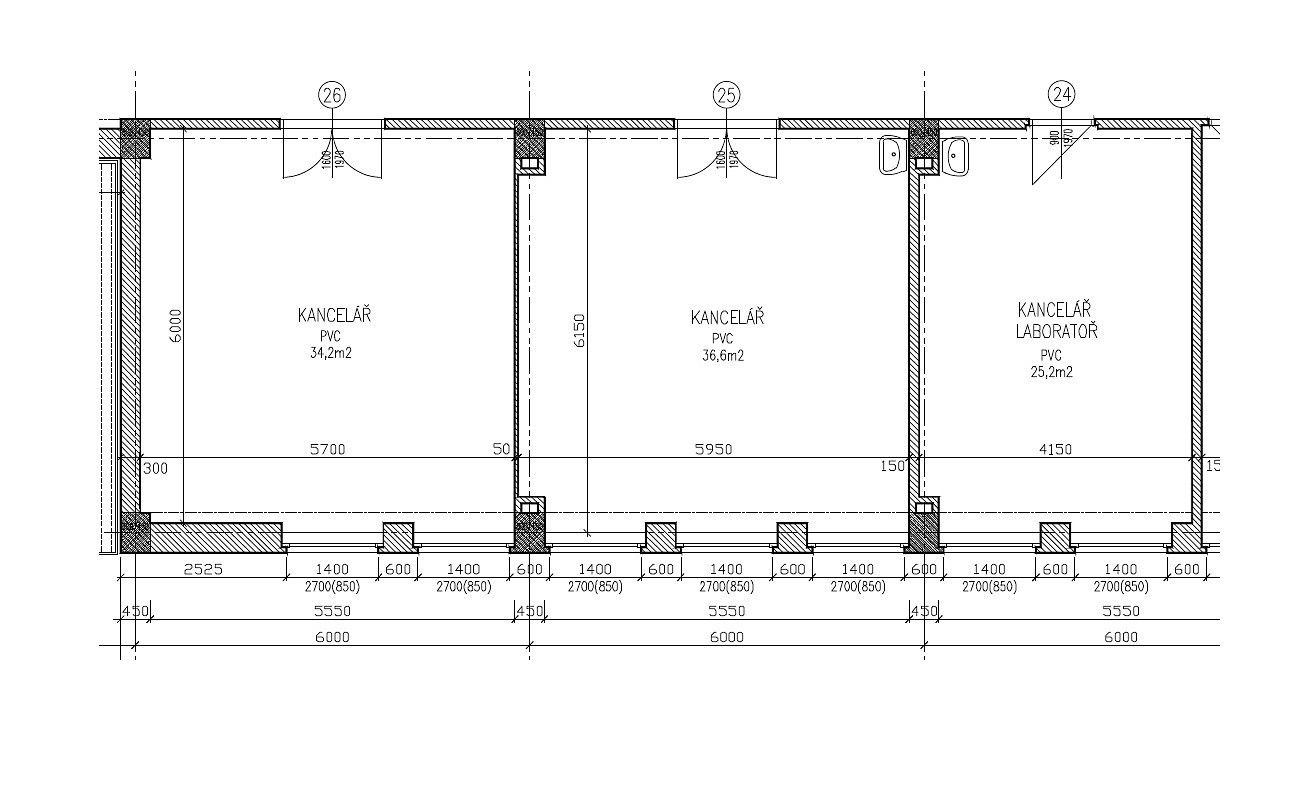 Pronájem kancelář - Praha - Běchovice, okres Praha 21, Hlavní město Praha, 96 m² - 2
