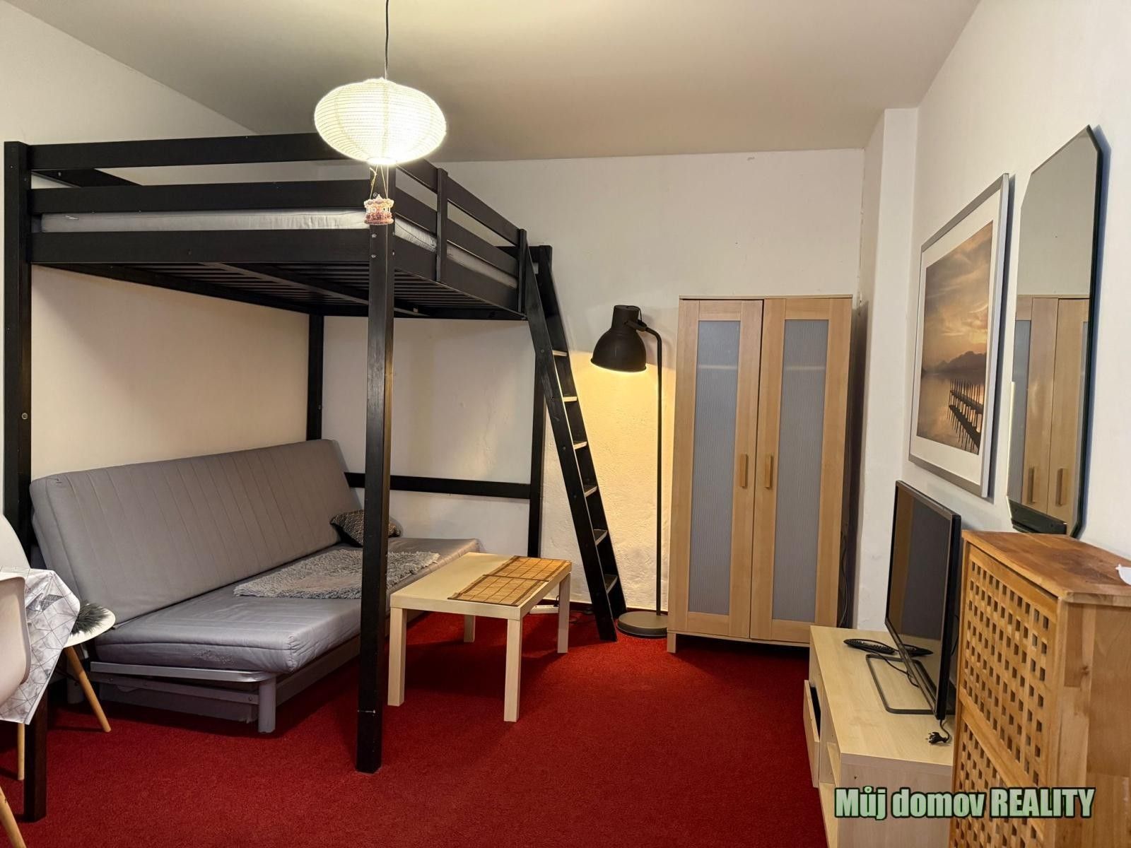 Pronájem byt 1+kk - Prunéřovská, Praha, 18 m²