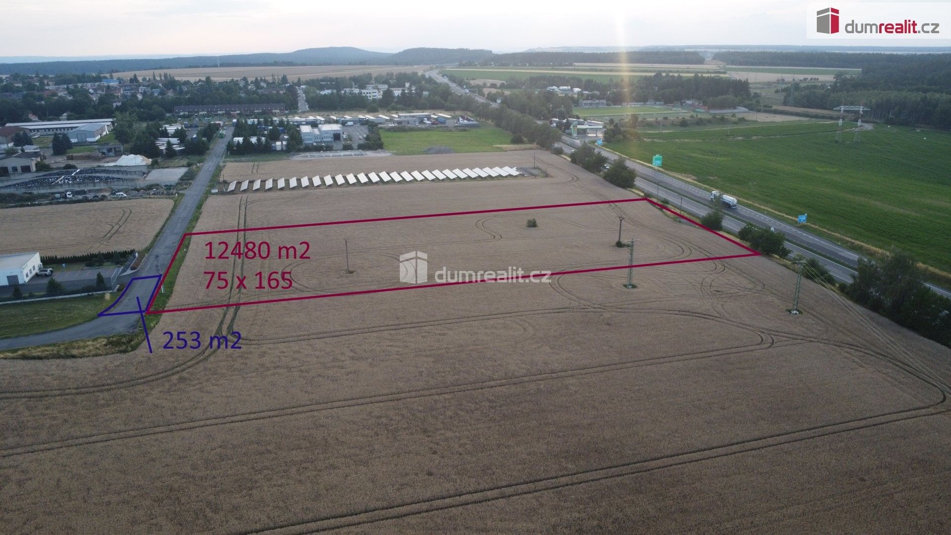 Zemědělské pozemky, Jiřího Šotky, Nové Strašecí, 12 733 m² - 1
