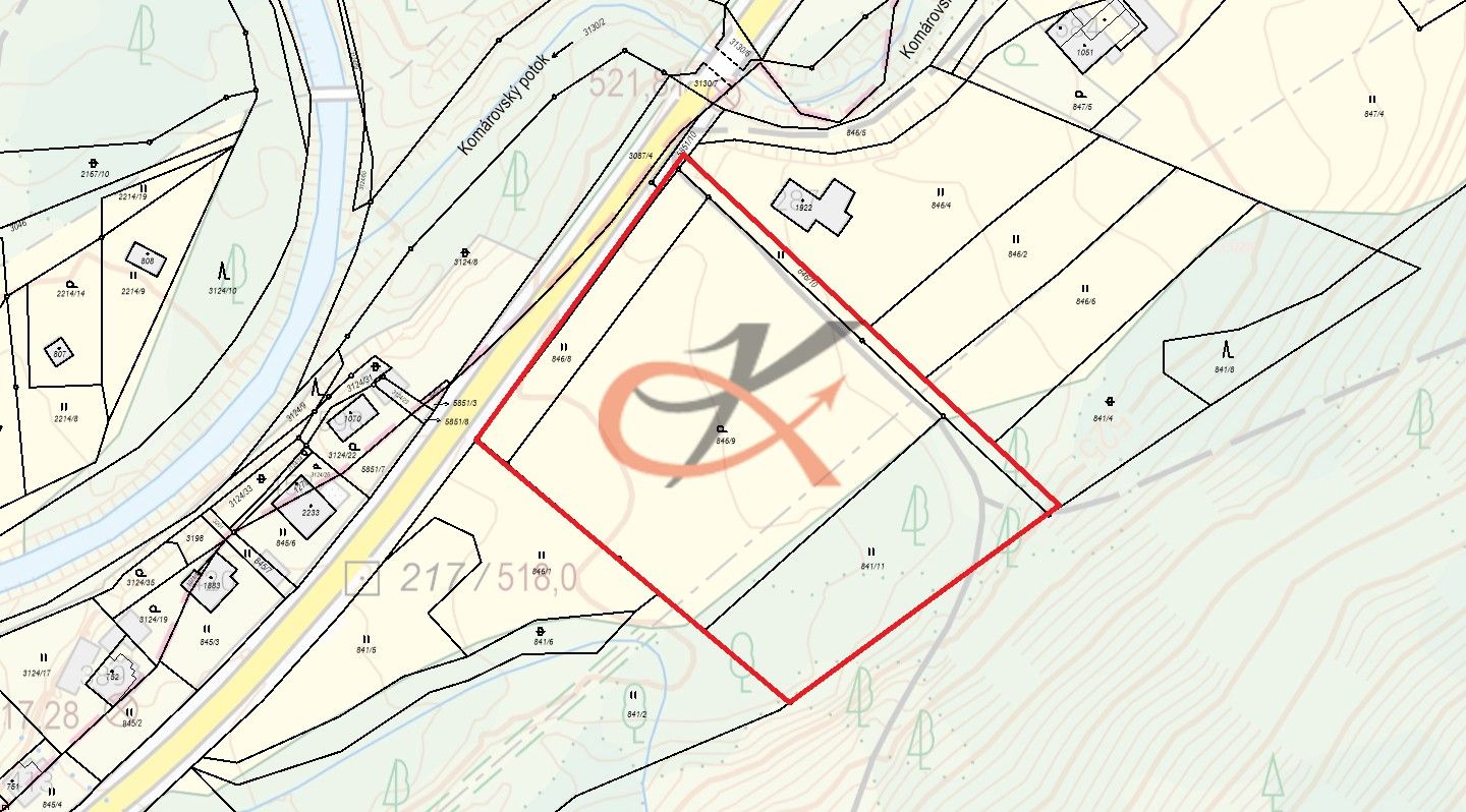 Pozemky pro bydlení, Horní Bečva, 9 m²