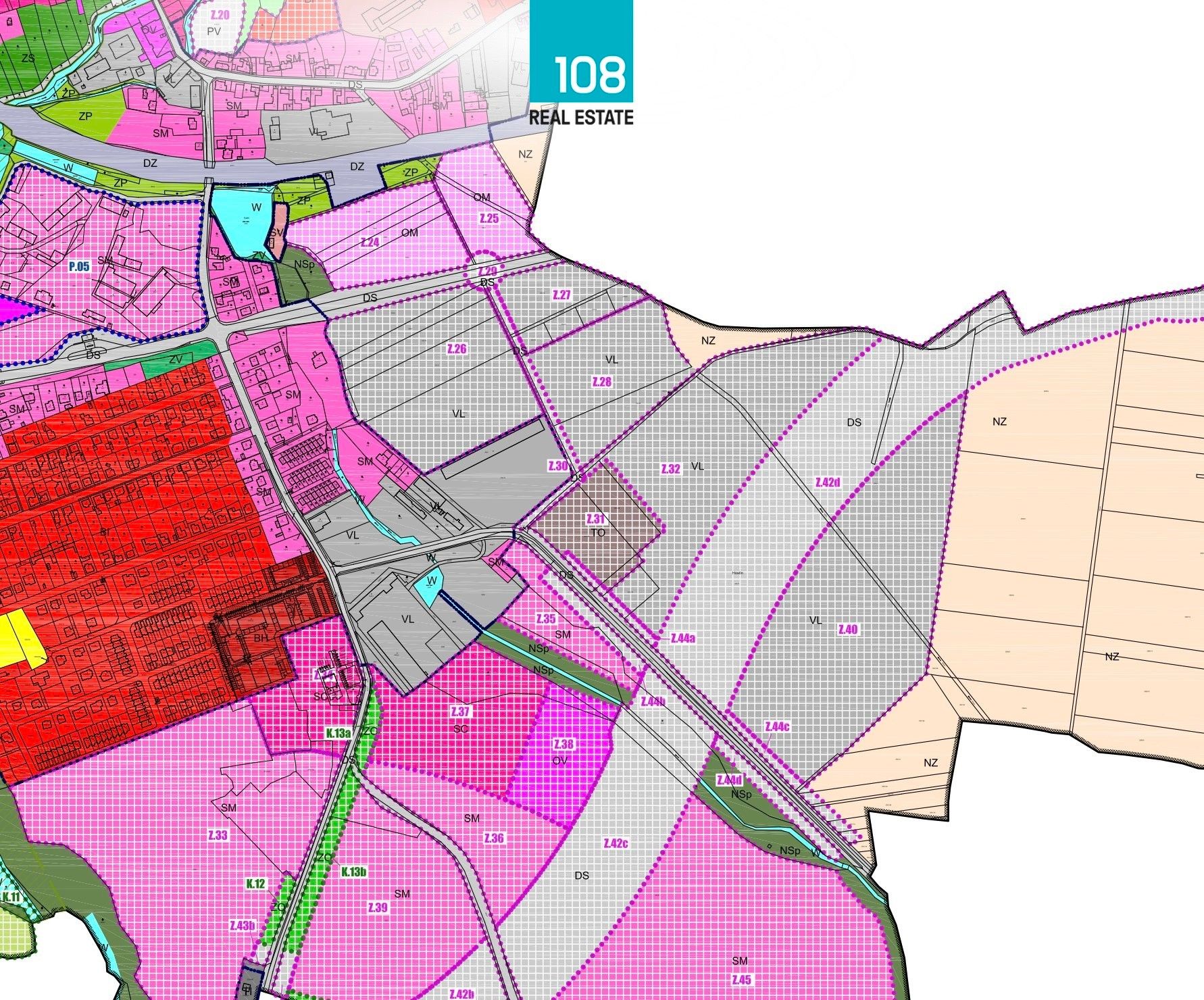 Komerční pozemky, Úvaly