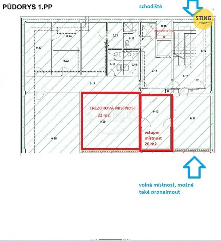 Sklady, Záhumenní , Kopřivnice, 42 m² - 2