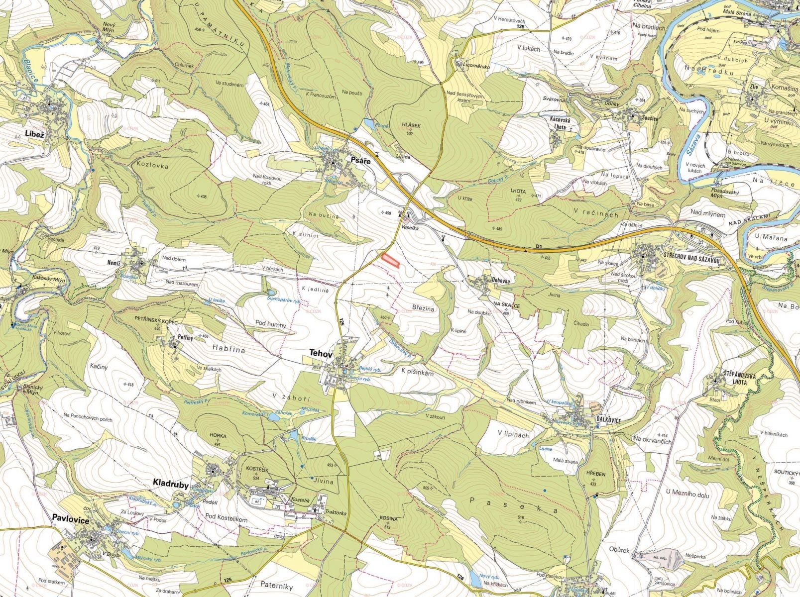 Prodej zemědělský pozemek - Psáře