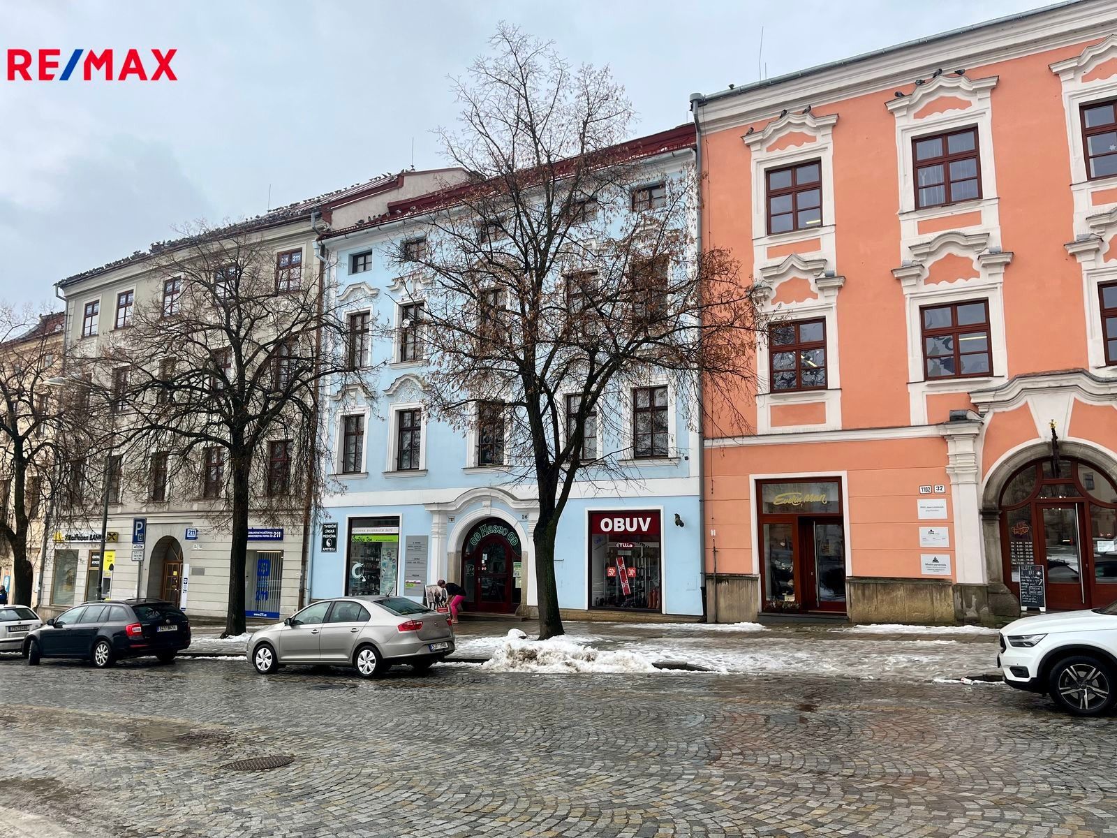 Obchodní prostory, Masarykovo náměstí, Jihlava, 213 m²