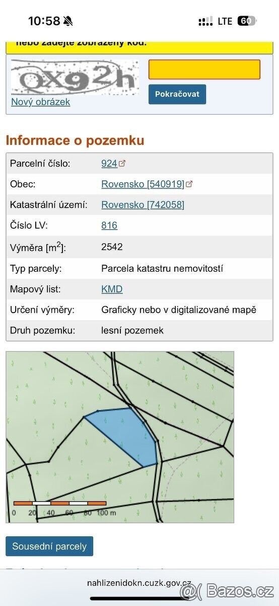 Prodej pozemek pro bydlení - Chromeč, 789 01