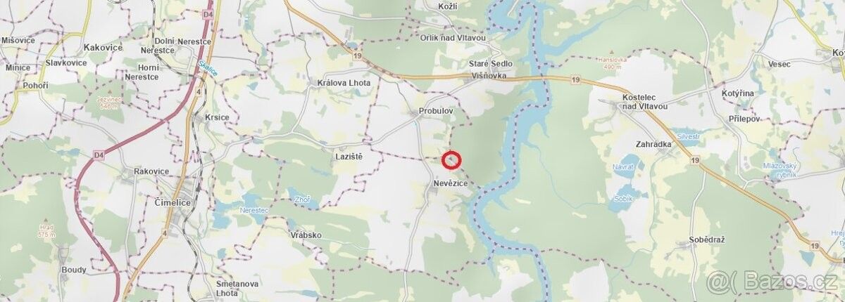 Prodej pozemek pro bydlení - Boudy, 398 04