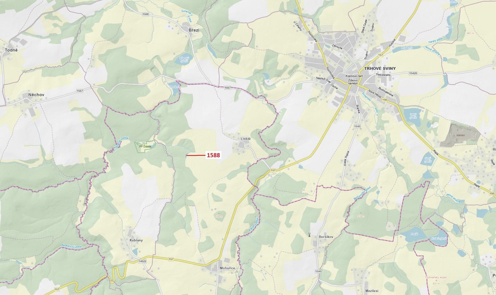 Prodej les - Slavče, okres České Budějovice, Jihočeský kraj - 1