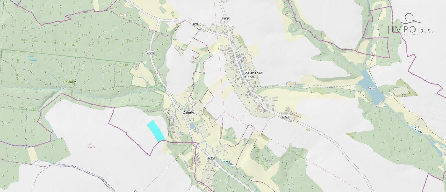 Zemědělské pozemky, Zelenecká Lhota - Záhuby, okres Jičín - 2
