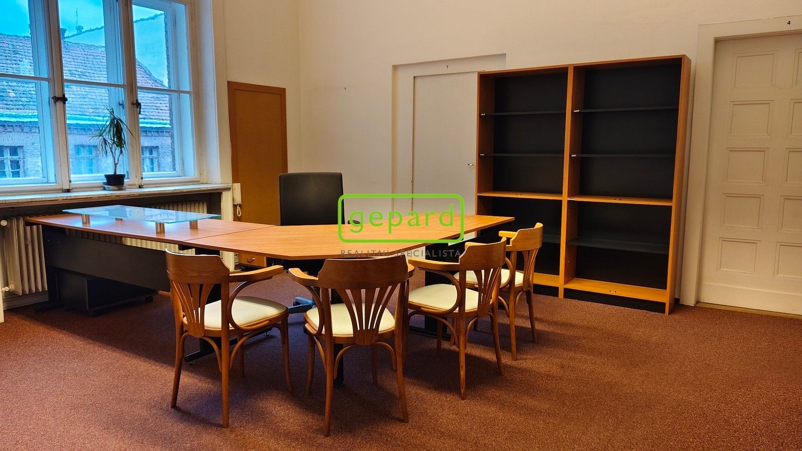 Pronájem kancelář - Moravské náměstí 690, Brno Veveří, 52 m² - 5