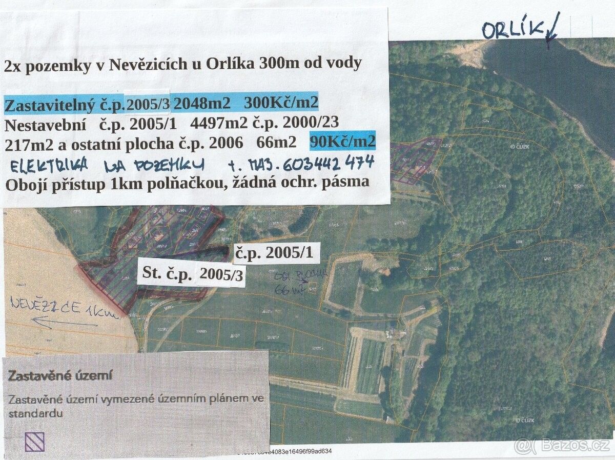 Prodej pozemek pro bydlení - Čimelice, 398 04