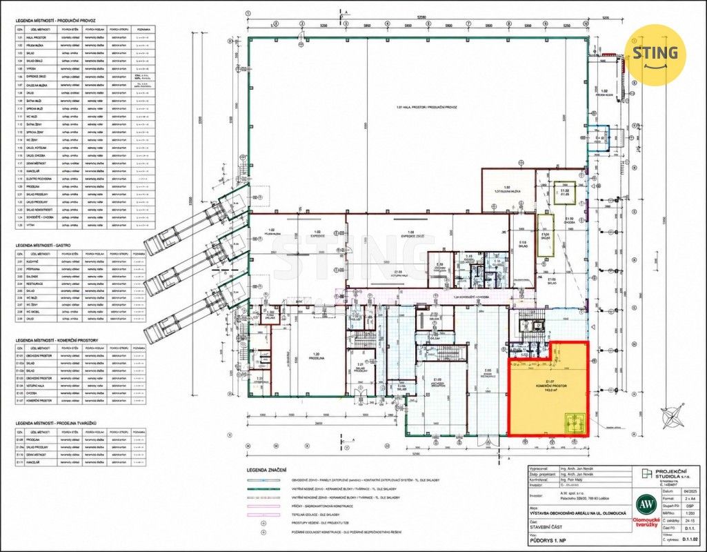 Pronájem obchodní prostory - Olomoucká, Loštice, 143 m² - 5