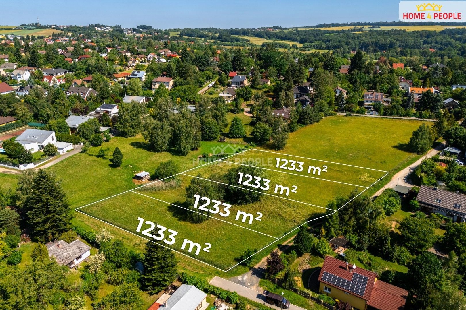 Pozemek pro bydlení · 2 466 m² · Na Vyhlídce, Kamenice - 3