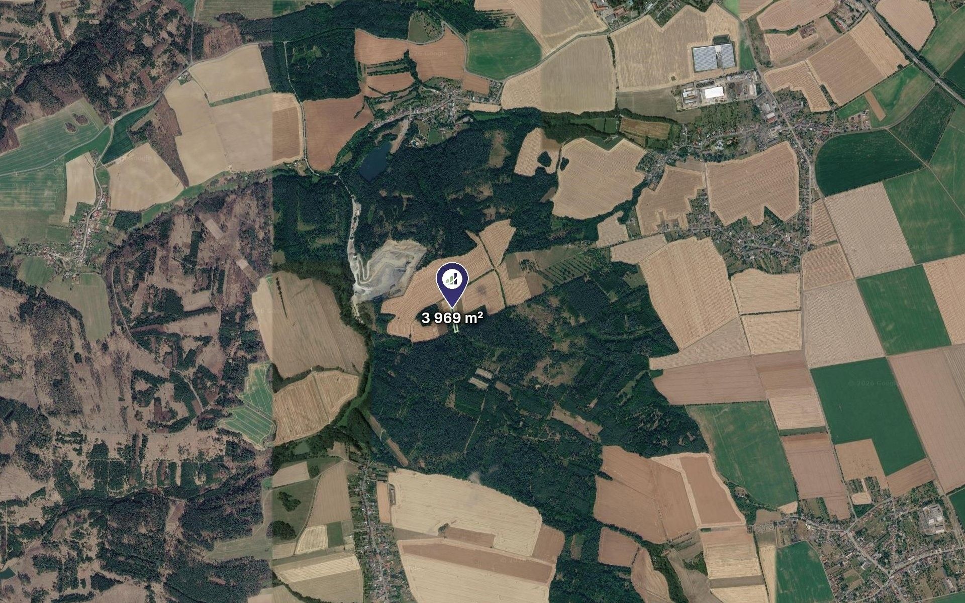 Zemědělské pozemky, Litovel, 3 969 m² - 2