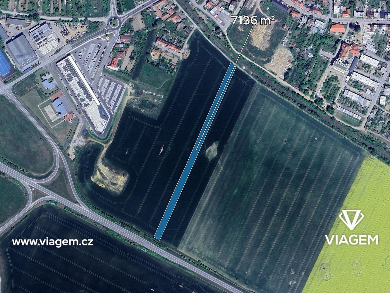 Prodej komerční pozemek - Moravské Budějovice, okres Třebíč - 2