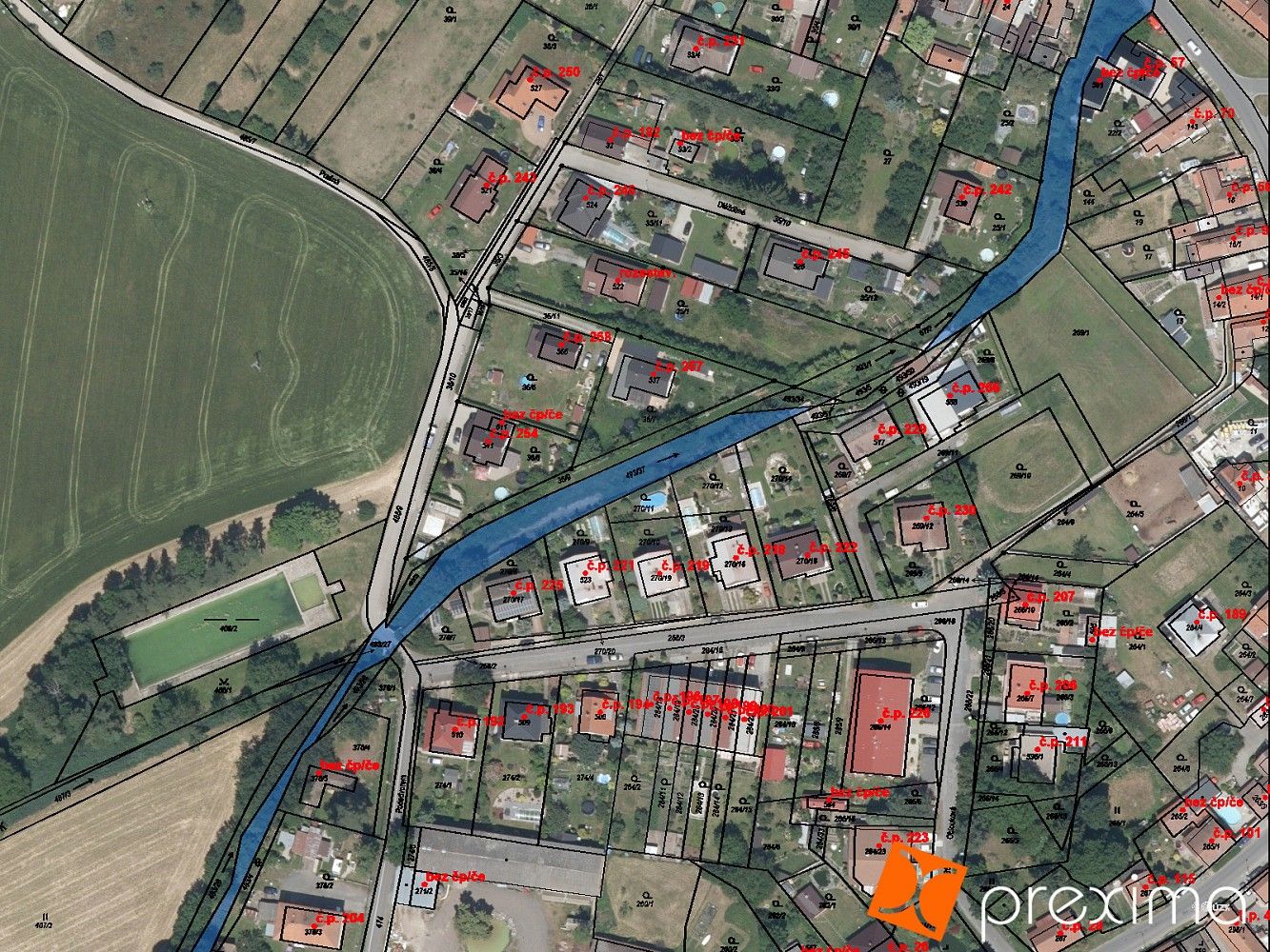 Pozemek, 197 m²