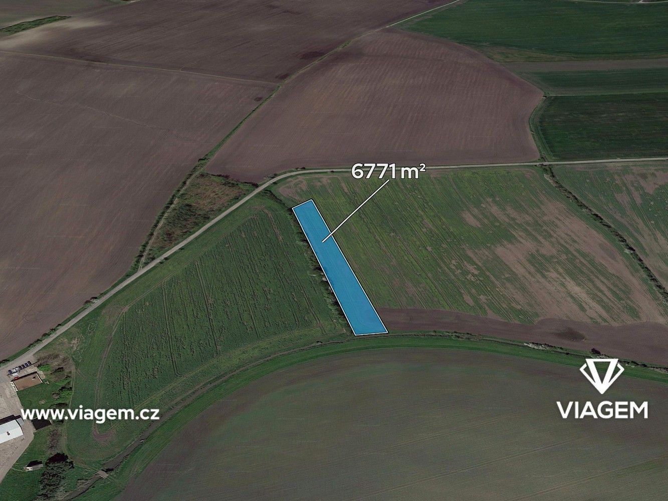 Zemědělské pozemky, Záhornice, okres Nymburk, Středočeský kraj - 1