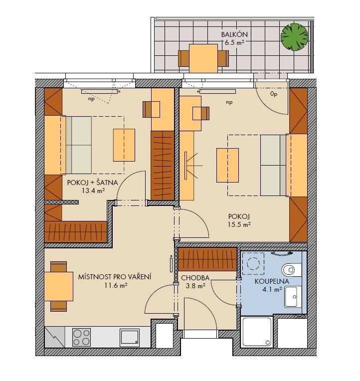 Prodej byt - Praha, 152 00