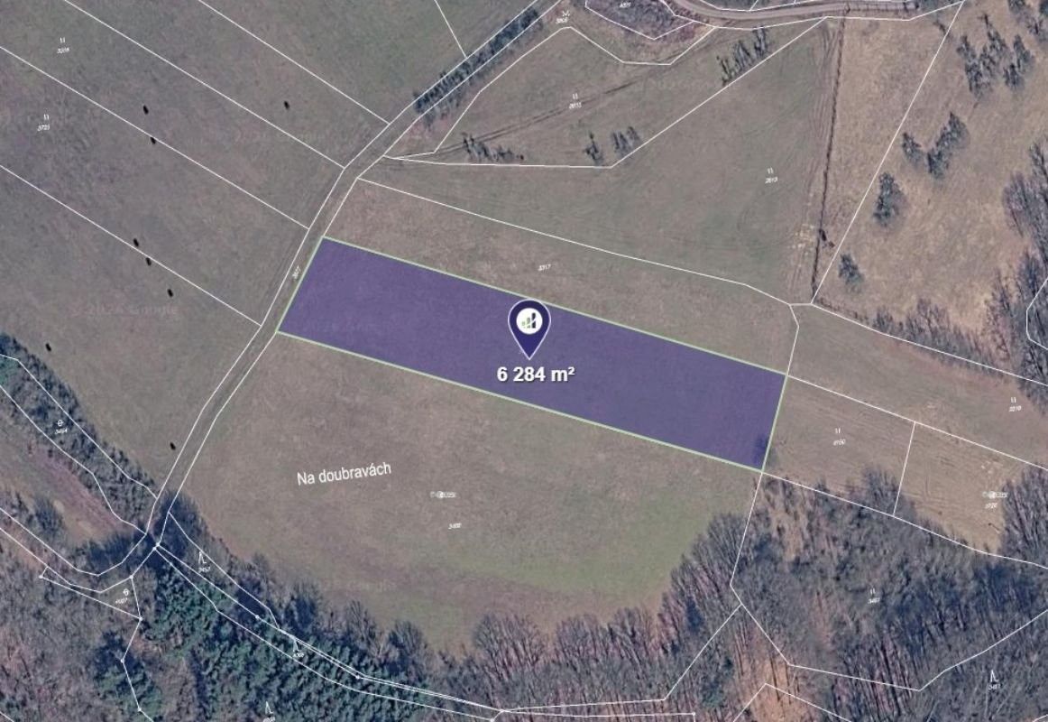 Zemědělský pozemek, 6 284 m²