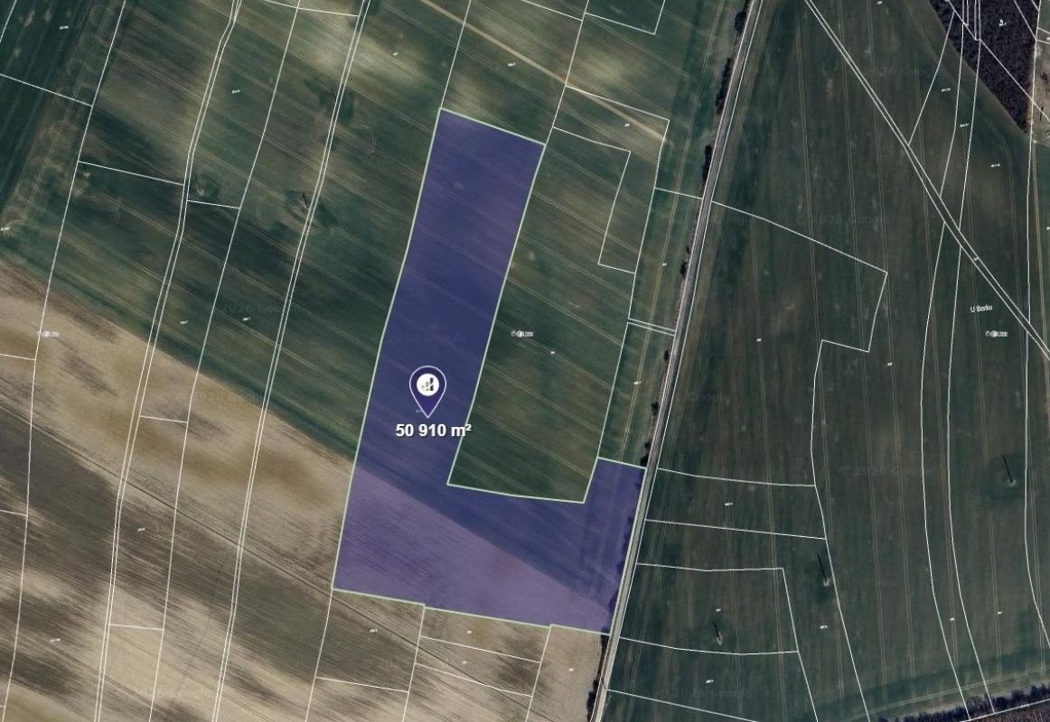Zemědělské pozemky, Mečeříž, 50 910 m²