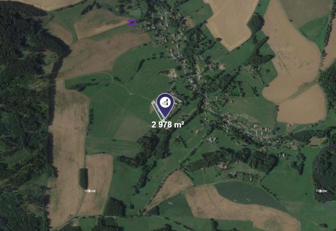 Prodej louka - Mříčná, 2 978 m²