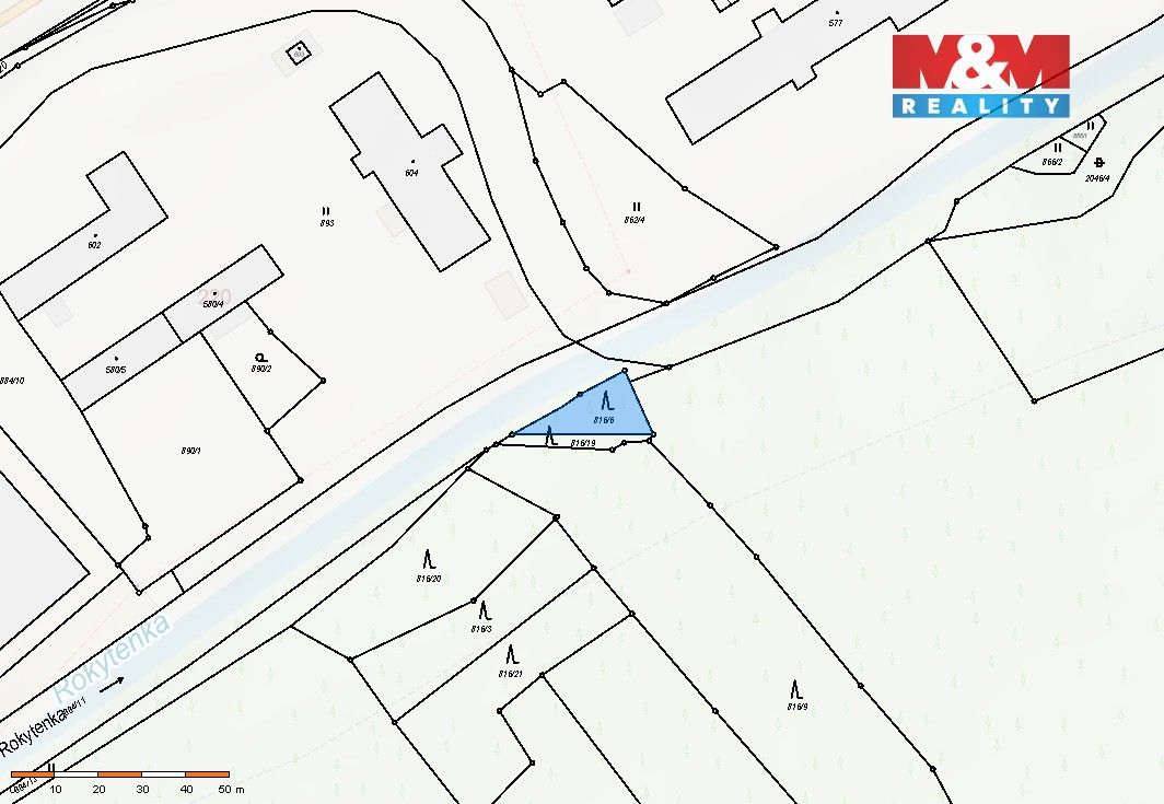 Prodej pozemek pro bydlení - Vsetín, 755 01