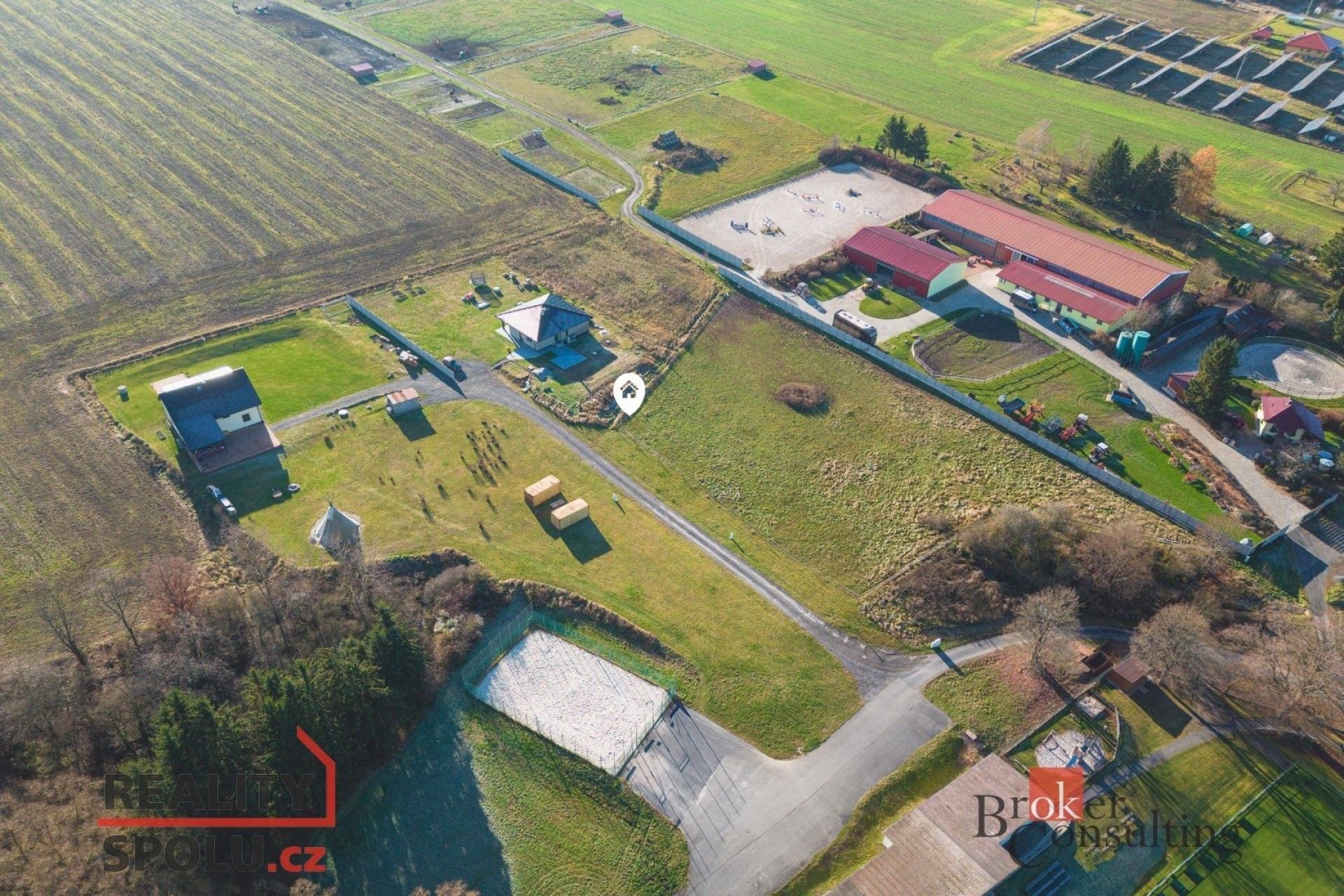 Pozemky pro bydlení, Spálené Poříčí, 772 m²