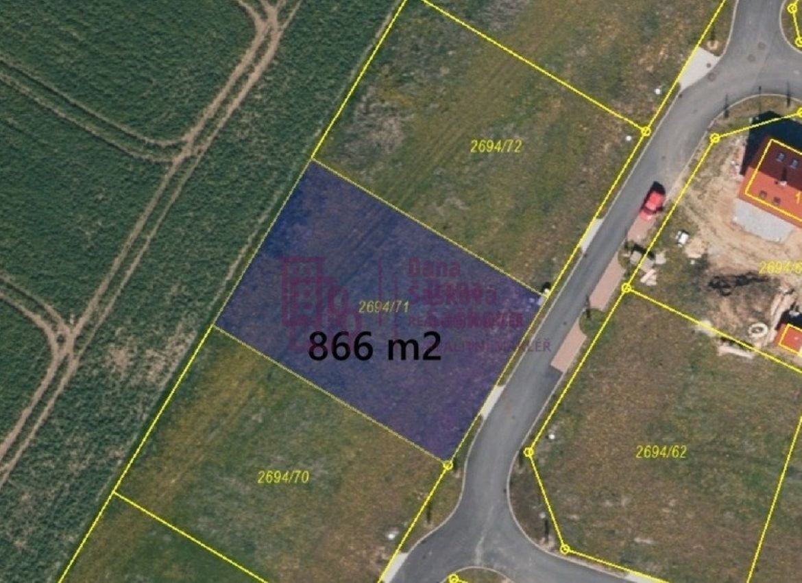 Prodej pozemek pro bydlení - Starý Dvůr, Žirovnice, 866 m²