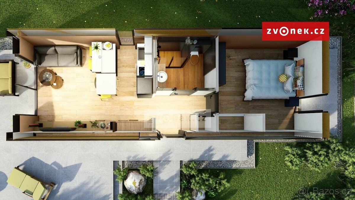 Prodej chata - Zlín, 760 01, 50 m²