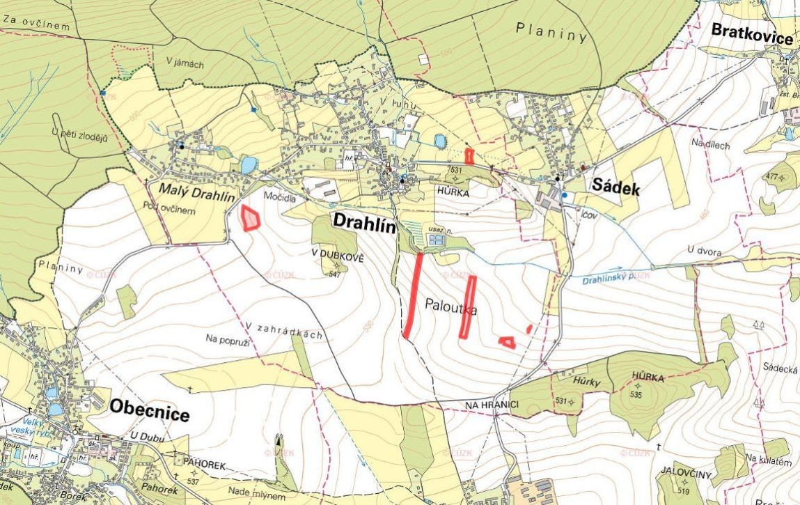 Zemědělský pozemek · Drahlín - 4