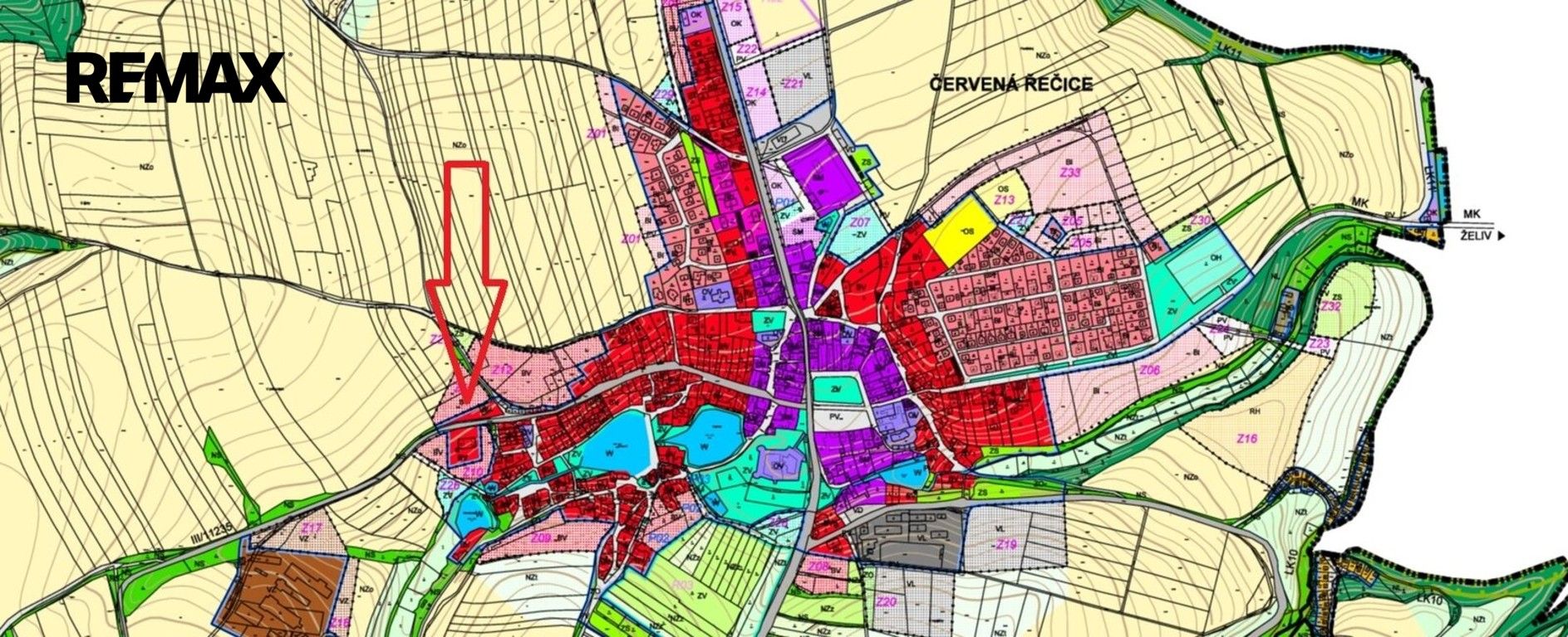Pozemek pro bydlení · 900 m² · Červená Řečice - 3