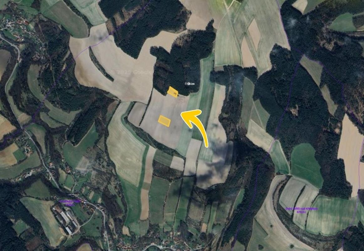 Prodej zemědělský pozemek - Prostřední Poříčí, 6 758 m²