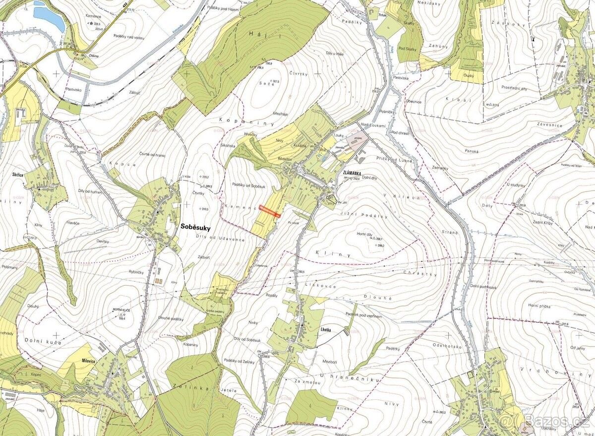 Prodej pozemek pro bydlení - Kroměříž, 767 01