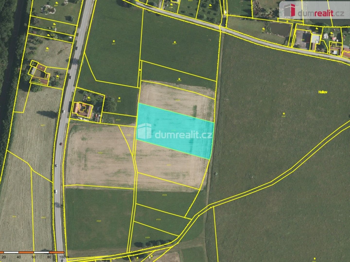 Zemědělský pozemek · 4 930 m² · Holkov, Velešín - 3