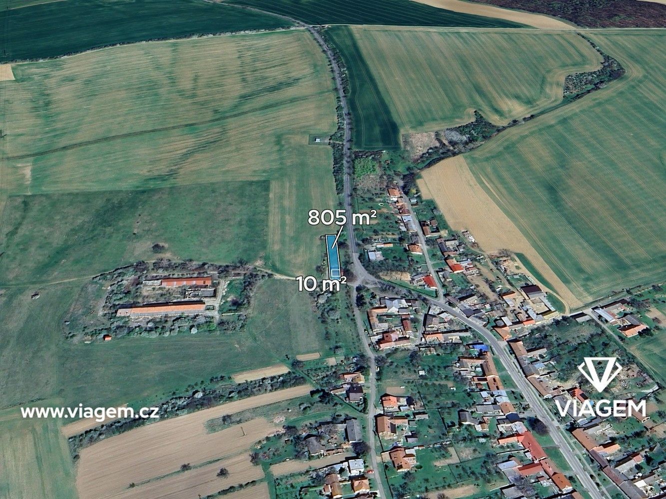 Zemědělské pozemky, Zborovice, okres Kroměříž, Zlínský kraj
