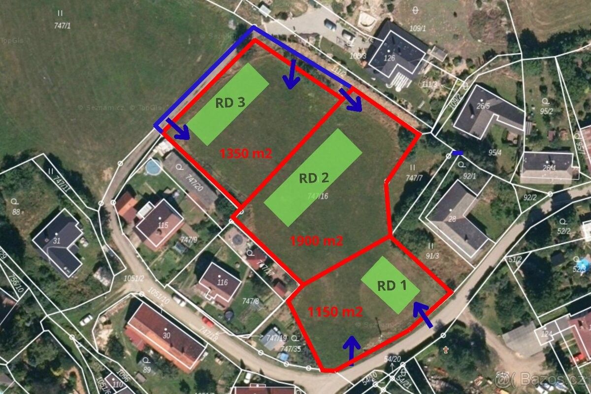 Prodej pozemek pro bydlení - Čkyně, 384 81