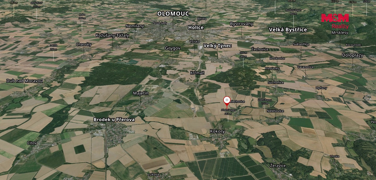 Prodej pozemek pro bydlení - Čelechovice, okres Přerov - 2